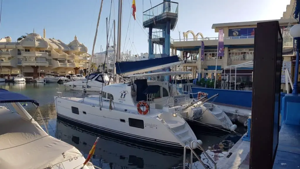 beaches catamaran boat