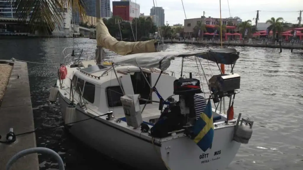 capsizing a catamaran