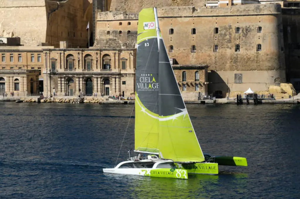 monohull vs catamaran speed