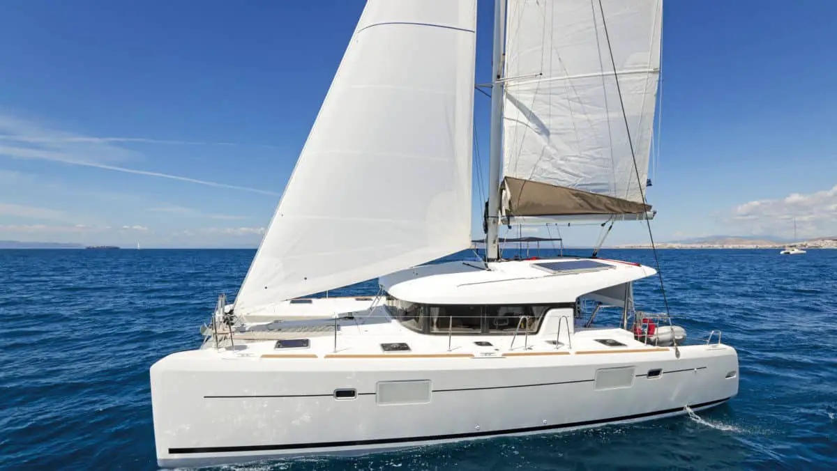 luxury catamaran cruising yacht