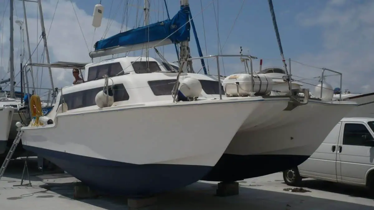 20' power catamaran