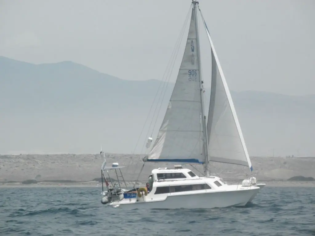 gemini catamaran sailing around the world