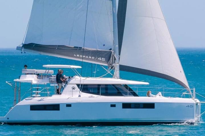 easy sailing catamaran