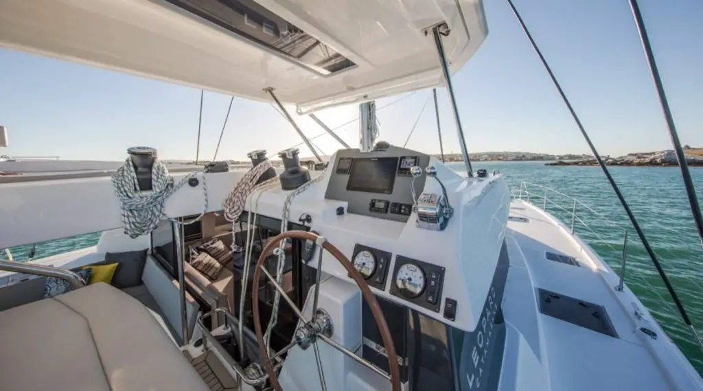 50 foot catamaran interior