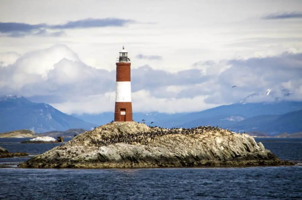 sailing around cape horn on a cruise ship