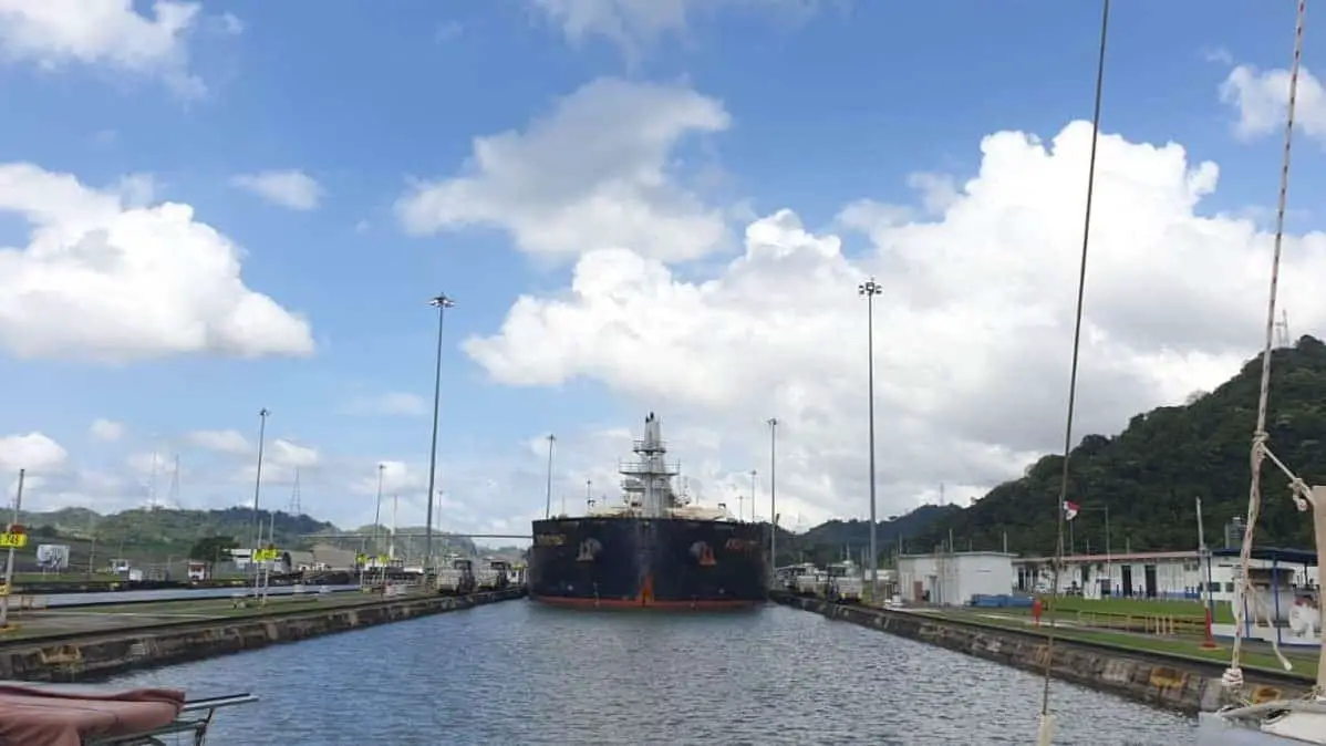 panama canal catamaran