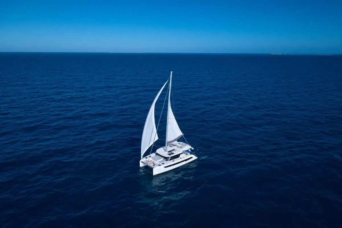 sailing around the world on a catamaran