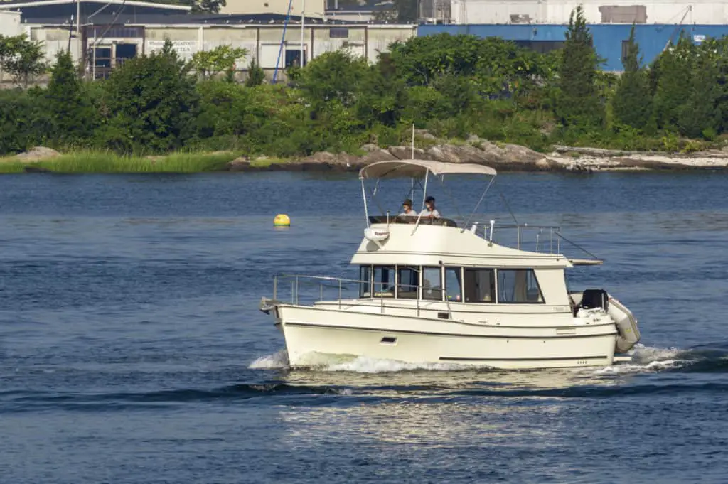 catamaran trawler boat